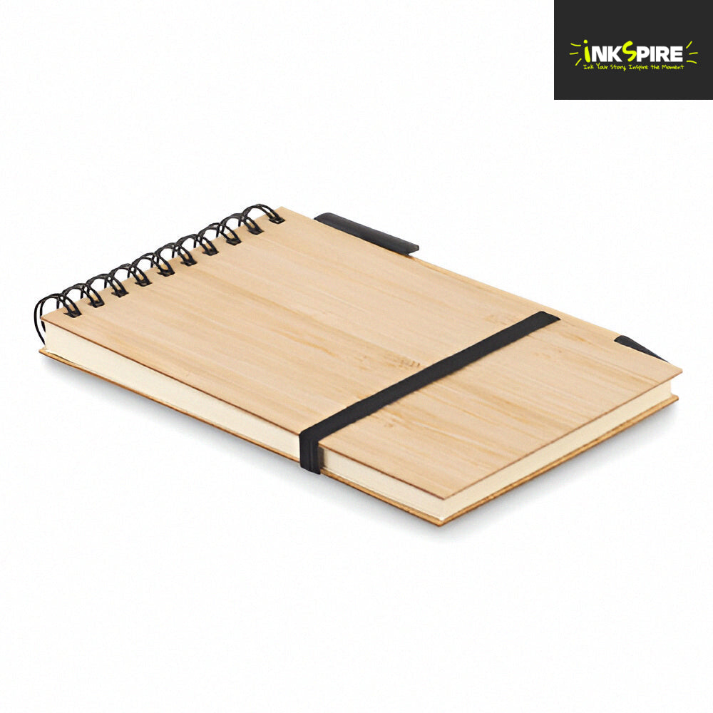Bamboo A6 Notebook & Pen