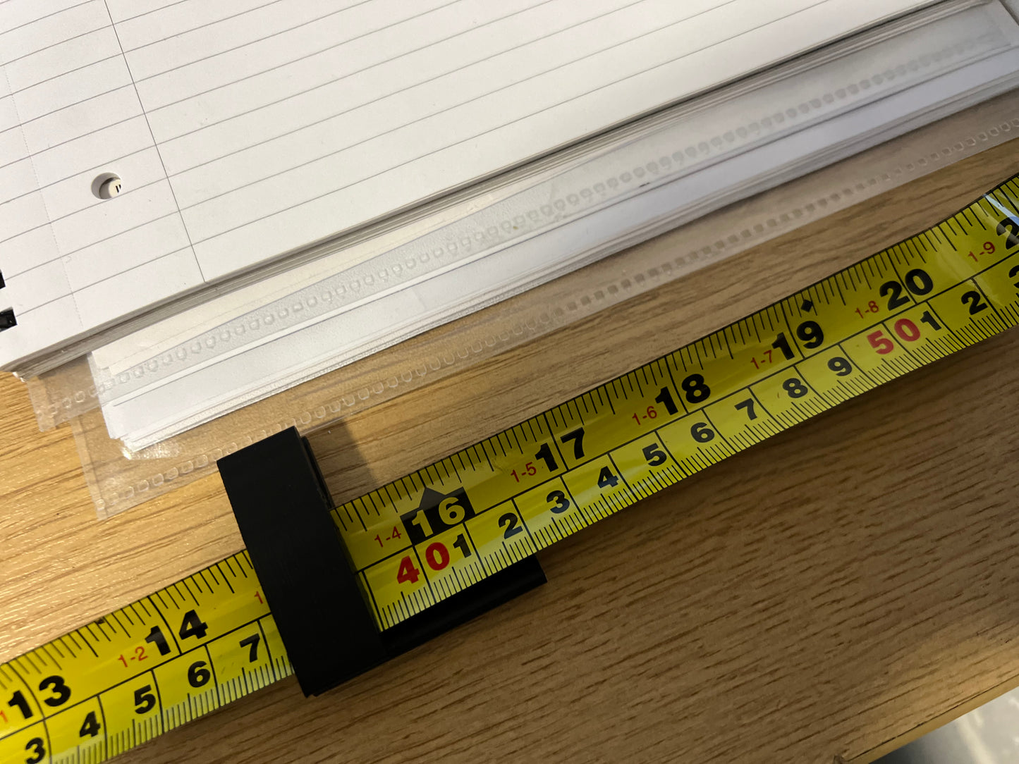Measuring Tape Clip on Holder for Corners