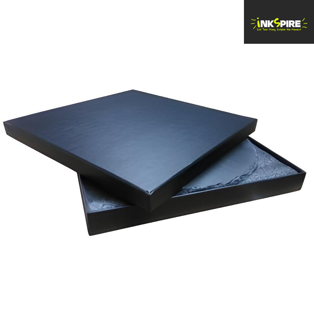Slate Serving Board with Giftbox - Round - 25cm