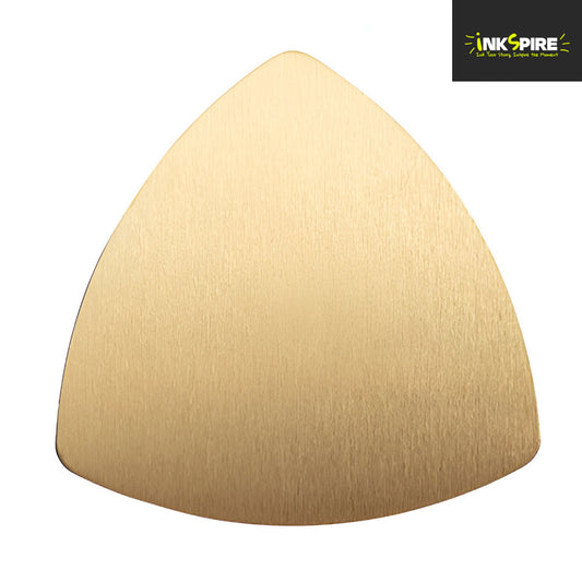 10 x Stainless Steel Coasters - Triangle