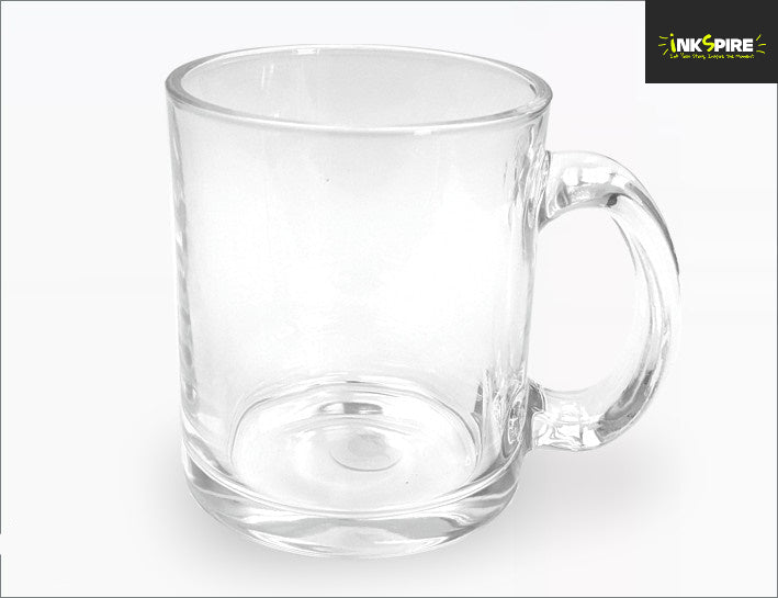 Premium Glass 10oz Mug - Clear glass