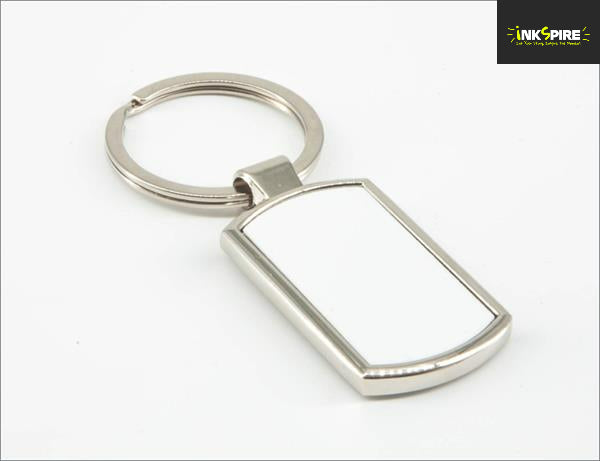 Keyring Curved Rectangle