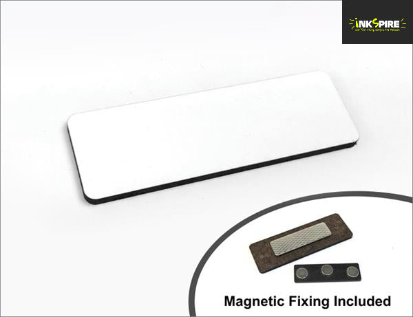 Name Badge HB Rectangular 75x25mm