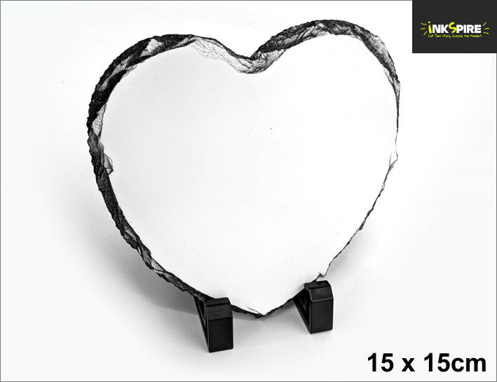Slate Heart 15cm