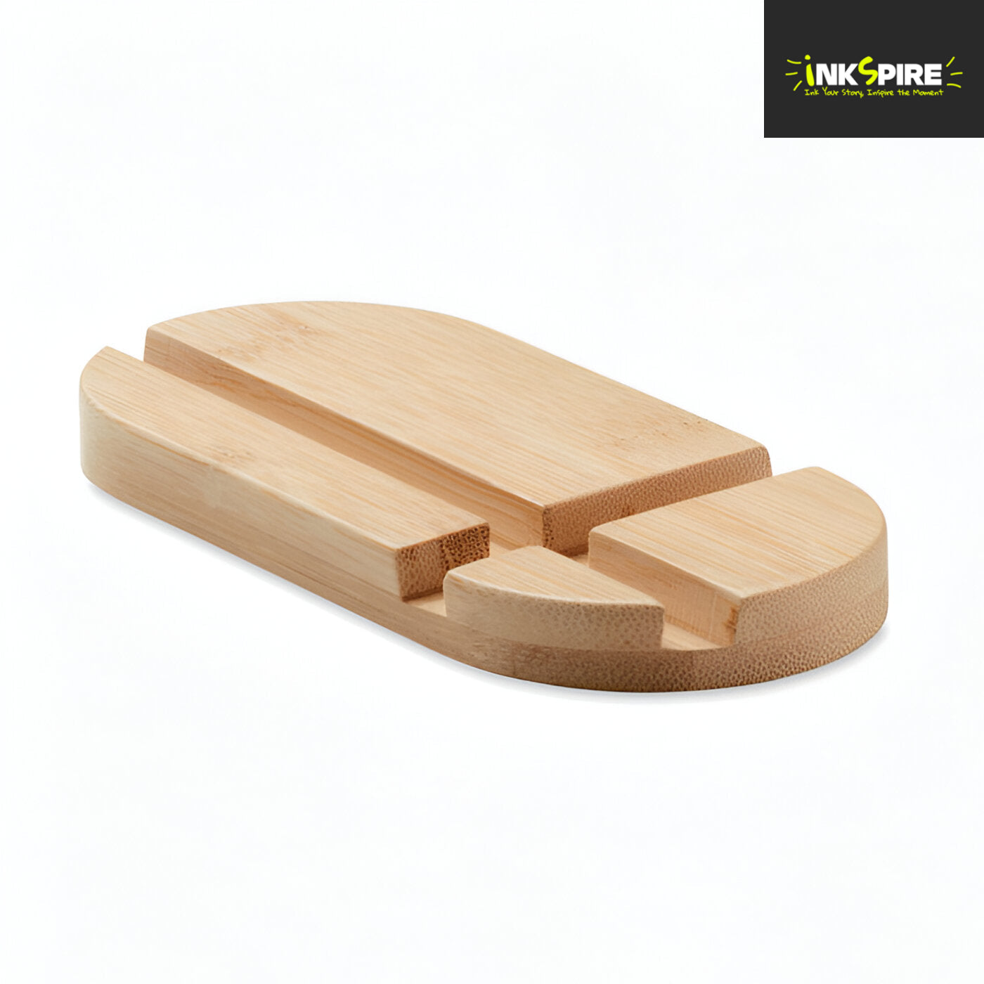 Bamboo Tablet & Phone Stand