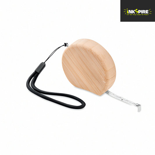 Bamboo Measuring Tape with Wrist Strap