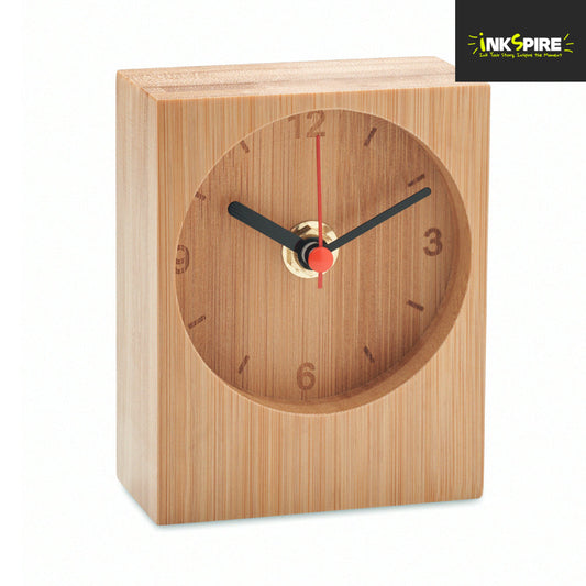Bamboo Table Clock