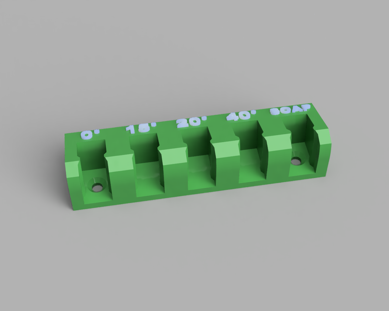 Pressure Washer Nozzle Wall Mount Organiser