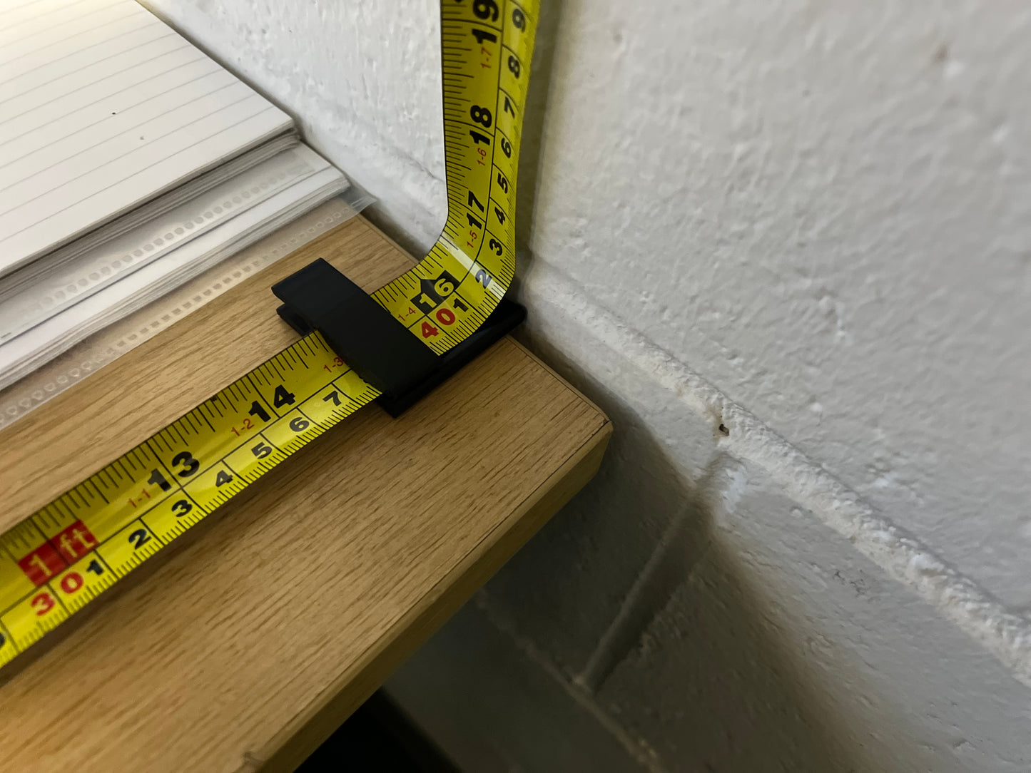 Measuring Tape Clip on Holder for Corners