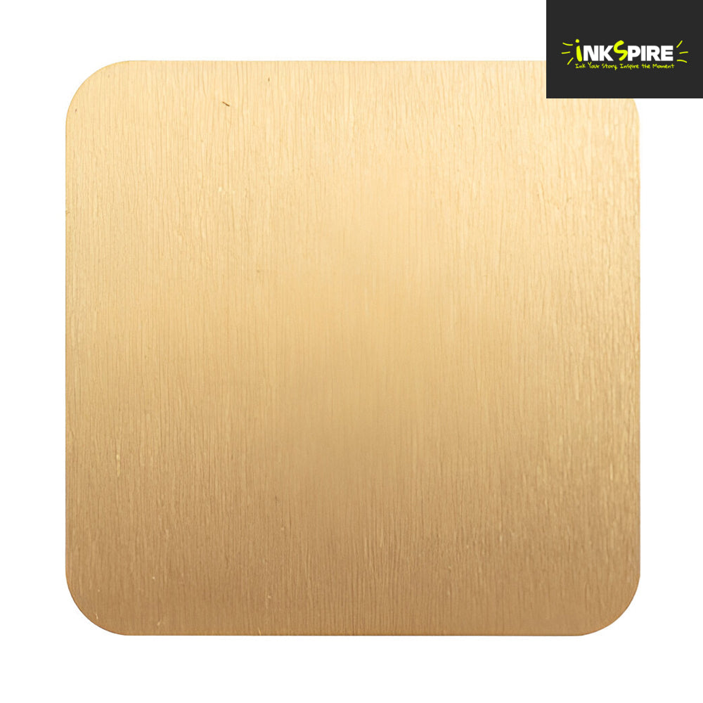 10 x Stainless Steel Coasters - Square