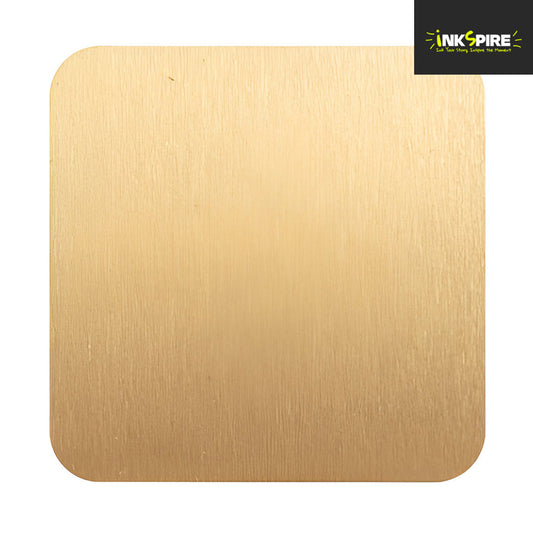 10 x Stainless Steel Coasters - Square