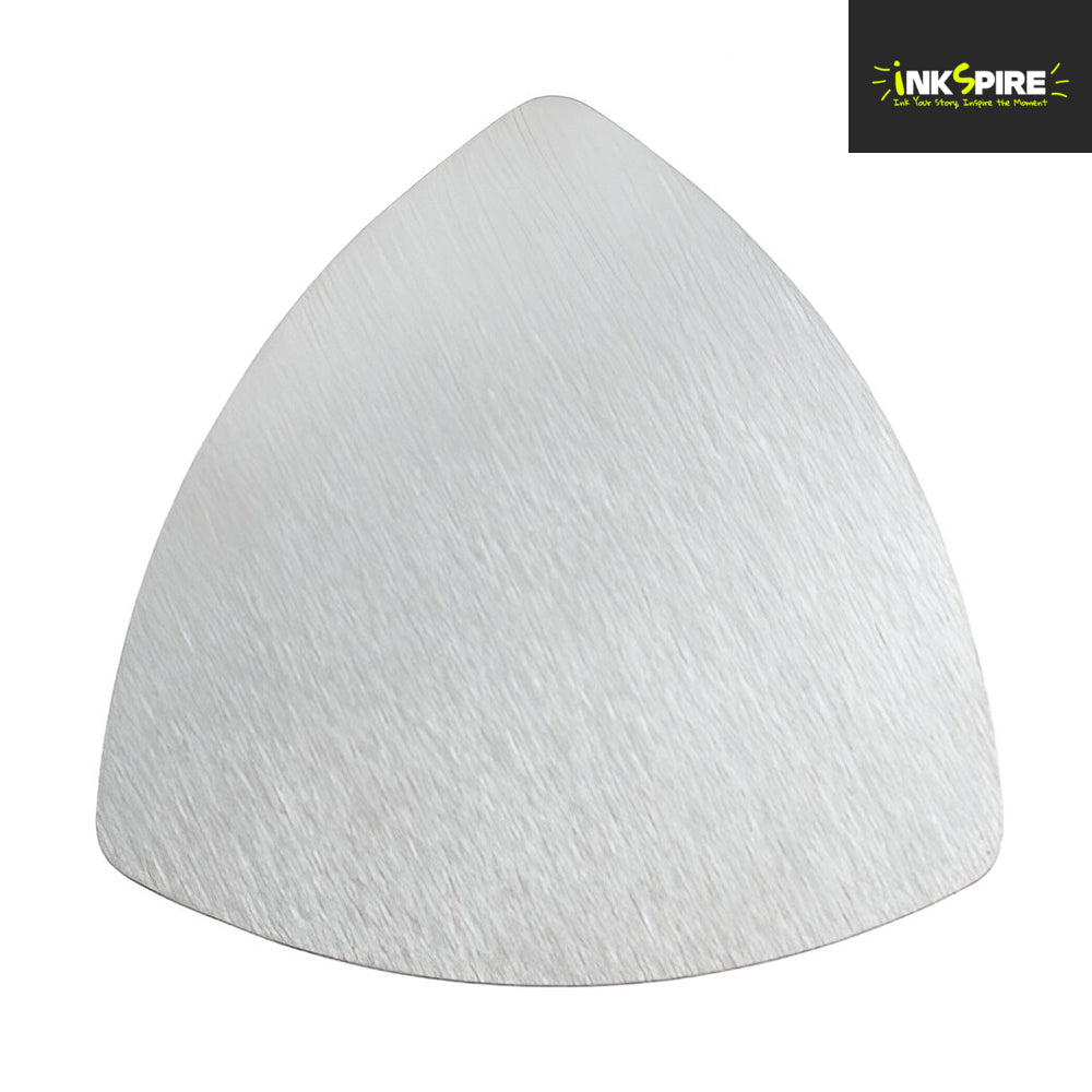 10 x Stainless Steel Coasters - Triangle