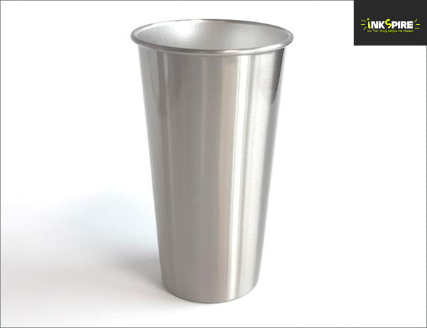 20oz Stainless Steel Cup with Rolled Rim - Stainless Steel stainless-steel