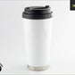 16oz Stainless Steel Thermos Cup - White stainless-steel