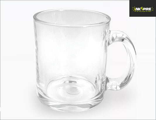Premium Glass 10oz Mug - Clear glass