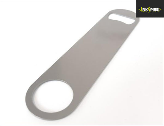 Bottle Opener Long Metal - Silver stainless-steel 174x40mm