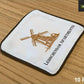 Coaster Square Leatherette (10 Pack)