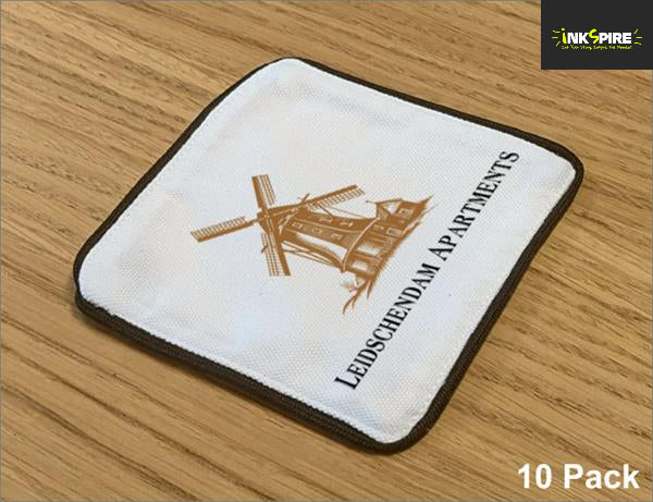 Coaster Square Leatherette (10 Pack)