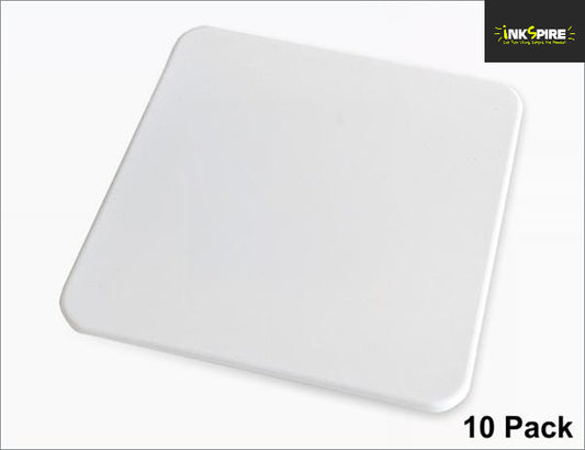 Polymer Coasters Square With Cork (10 Pack)