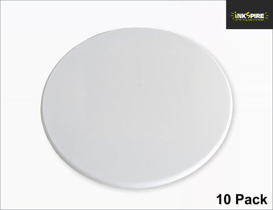 Polymer Coasters Round With Cork (10 Pack)