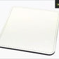 Coaster Square Leatherette (10 Pack) - Brown leatherette 100x100mm