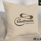 Cushion Cover 45x45cm - White polyester