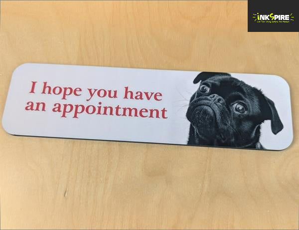 Door Sign Rectangle Small