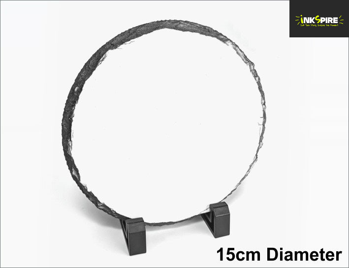 Slate - Gloss Round 15cm