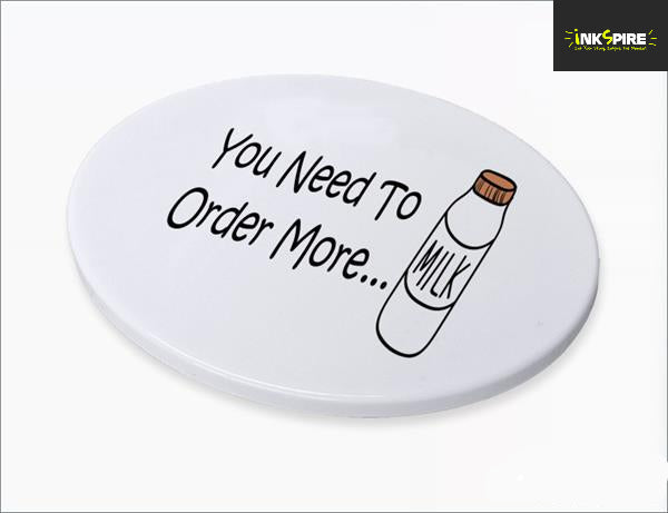 Fridge Magnet Polymer Oval